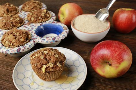 Apple Breakfast Muffins - Made with Emmer Flour