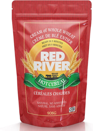 New! Red River CREAM OF WHOLE WHEAT Cereal 908g (Not original)