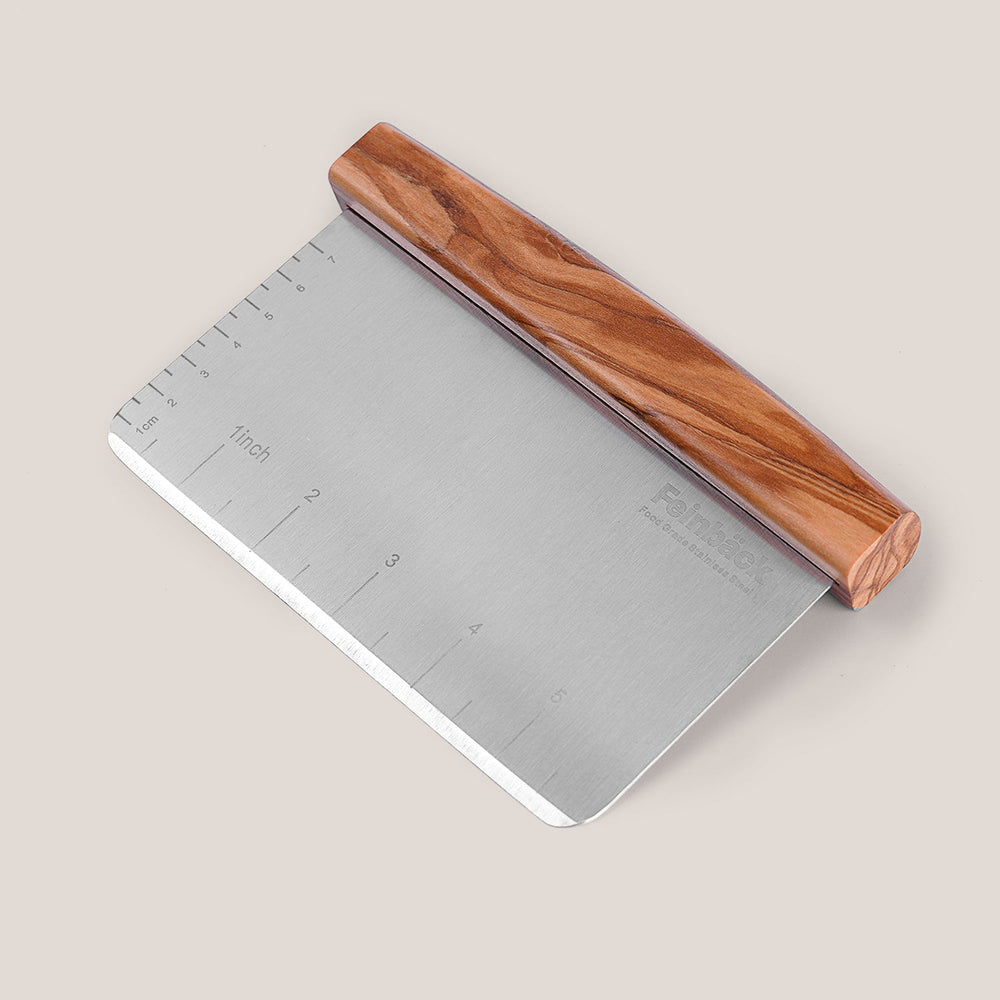 Feinback Hand Crafted Bench Scraper for Baking – Online Arva Flour Mill